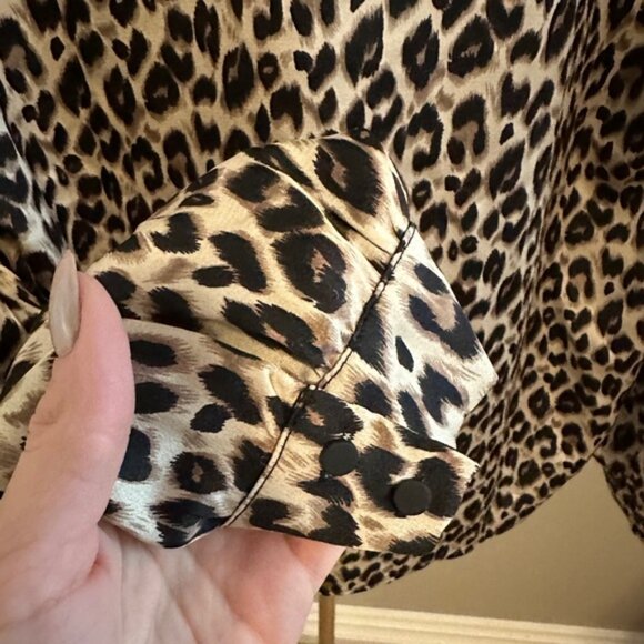 SUNCOO Paris Leopard Print Blouse – Size T3 (Large) – BNWT - Picture 7 of 7